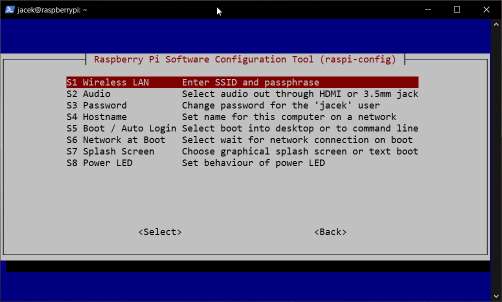 Raspi-Config Instrukcja poradnik