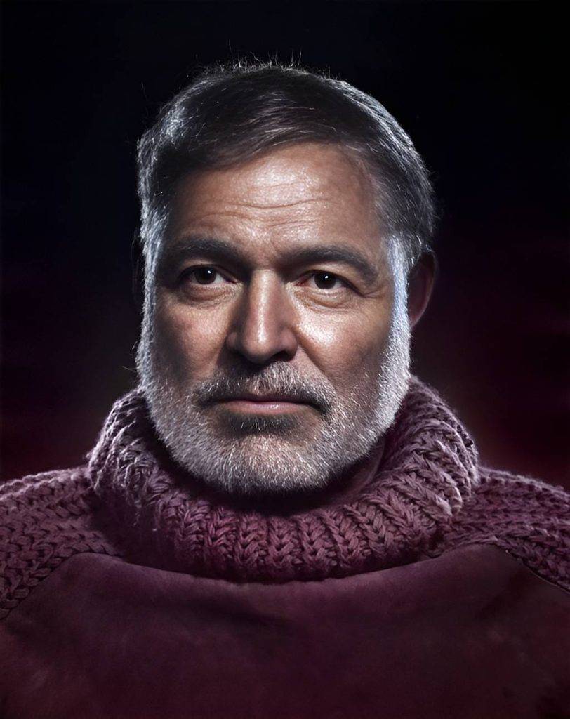 ErnestHemingway - Kolorowanie zdjęć i poprawa jakości