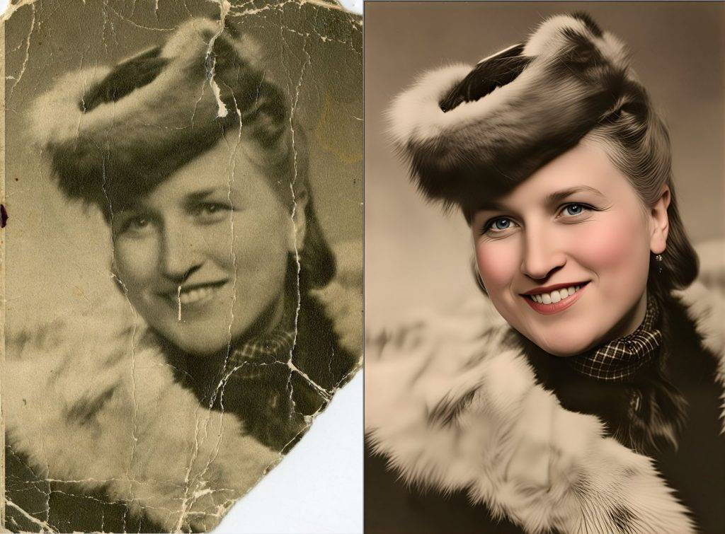 Naprawa uszkodzonych fotografii